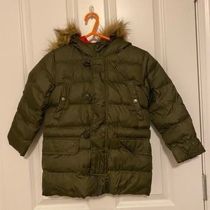 Uniglo Boy Girl Parker Bomber Puffers Winter Jacket